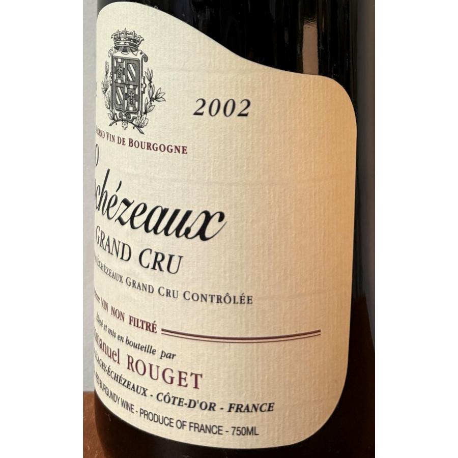 ワイン　店主コレクション　エマニュエル　ルジェ　エシェゾー　グランクリュ　2002年　１本限り　Emmanuel Rouget Echezeaux Grand Cru