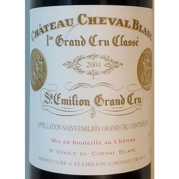店主コレクション Ch シュヴァル ブラン 2001年 ワイン : WINECAVE W 