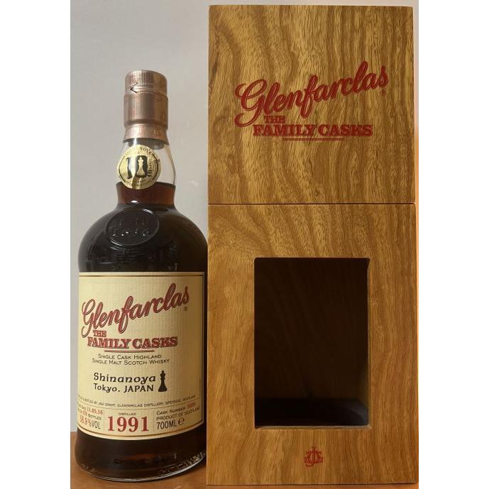 な*.様 グレンファークラス Glenfarclas 1991 ラダー 未開封品 Glenfarclas グレンファークラス 1991 #5694 SEEK THE ULTIMATE