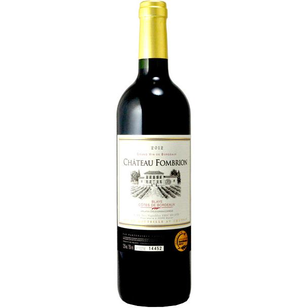 シャトー・フォンブリオン ブライ・コート・ド・ボルドー 2012 赤