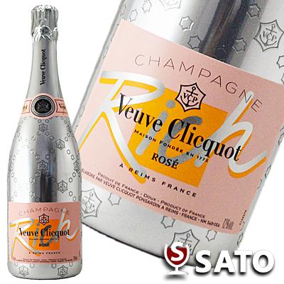 ヴーヴ・クリコ リッチ ロゼ NV 750ml 泡ロゼ 正規品 ヴーヴクリコ
