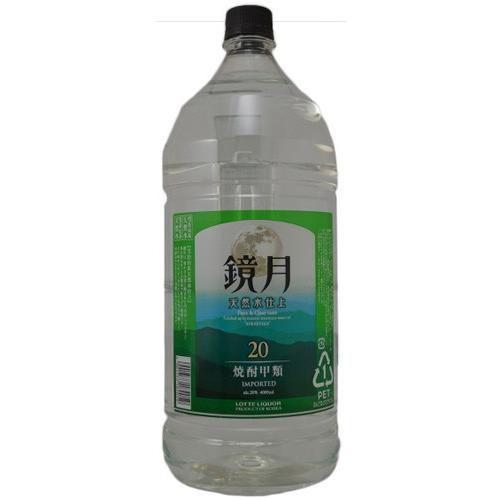 韓国焼酎 鏡月 20度 4000ml 1ケース（4本入） : ワインクラブサトウ