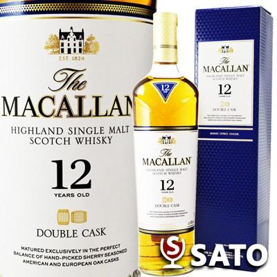 マッカラン　ダブルカスク　12年　40度　 700ml　正規品｜wineclubsato