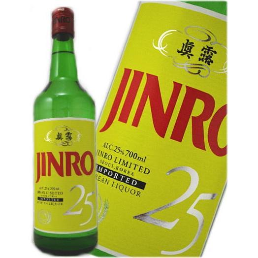 眞露 JINRO（ジンロ） 25度 700ml : ワインクラブサトウ - 通販