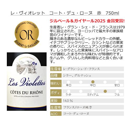 フランス 金賞受賞ワイン 有名造り手入り 飲み比べ 赤6本セット