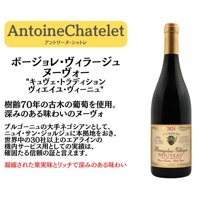 ボージョレ・ヌーヴォー 2024 赤2本飲み比べセット アントワーヌ