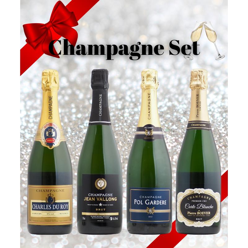 【送料無料】＜第6弾＞ シャンパンセット（泡4本）フランス シャンパーニュ シャンパン スパークリングワイン 飲み比べセット |  | 01