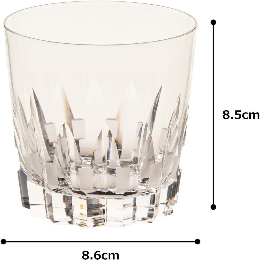 皇室御用達ブランド カガミクリスタル ロックグラス 木箱入り＜校倉＞T394-312｜winekatayama｜04