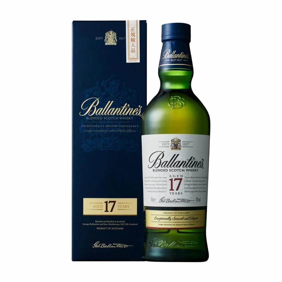 バランタイン 17年 正規輸入品750ml化粧箱入り : ワインと地酒の店 