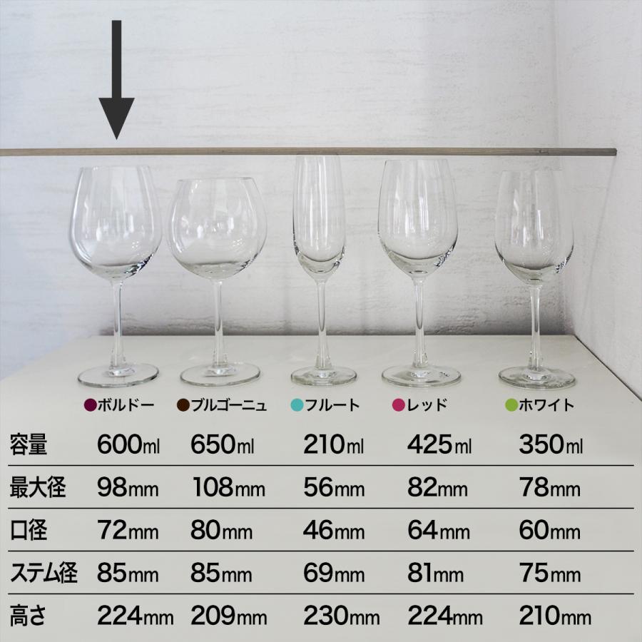 マディソン ボルドー 赤 赤ワイン ワイングラス 24脚セット 食洗器対応 食洗OK 薄い ガラス クリアガラス オーシャン オーシャングラス セット ガラス製 ペアの画像