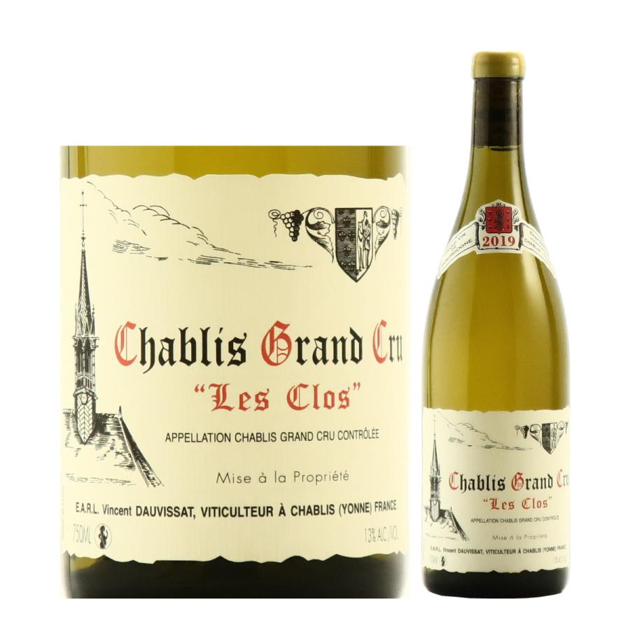 シャブリ グランクリュ レ クロ ヴァンサン ドーヴィサ 2019 白ワイン  