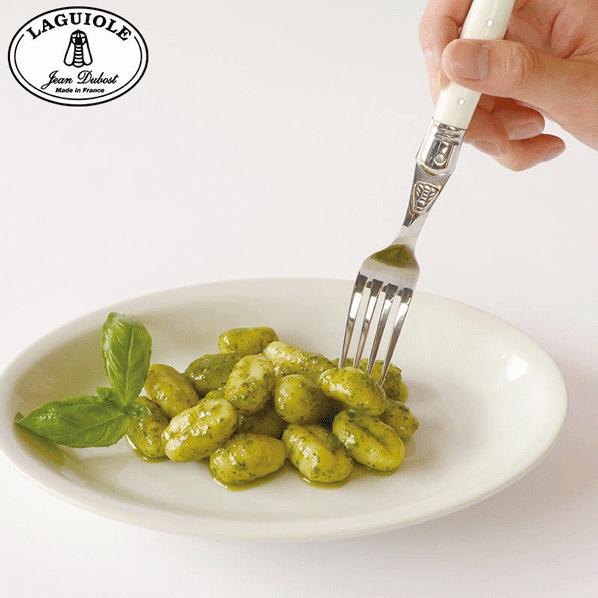 ジャン・デュボ 3点セット レッド ステーキナイフ・フォーク・スプーン