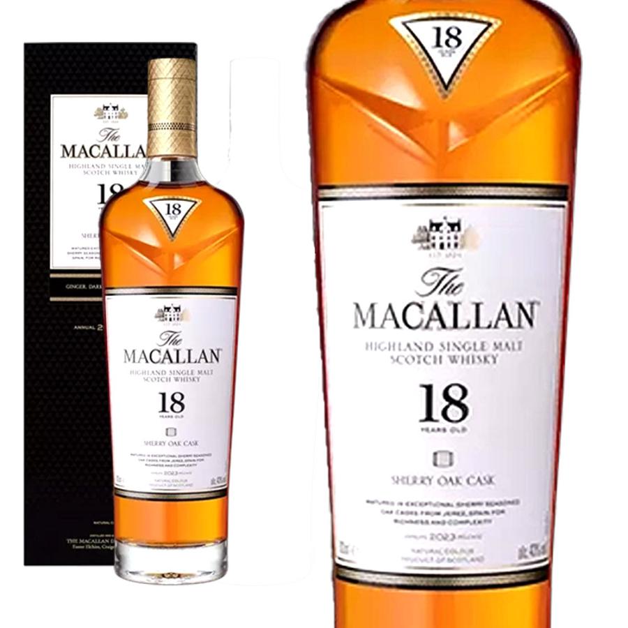 ザ・マッカラン シェリーオーク 【正規品 箱入】ザ マッカラン 18 年