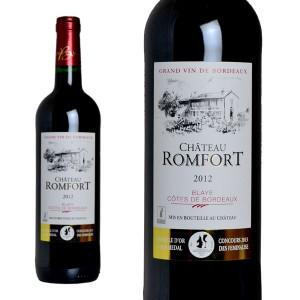 シャトー・ロンフォール 2012年 AOCブライ・コート・ド・ボルドー