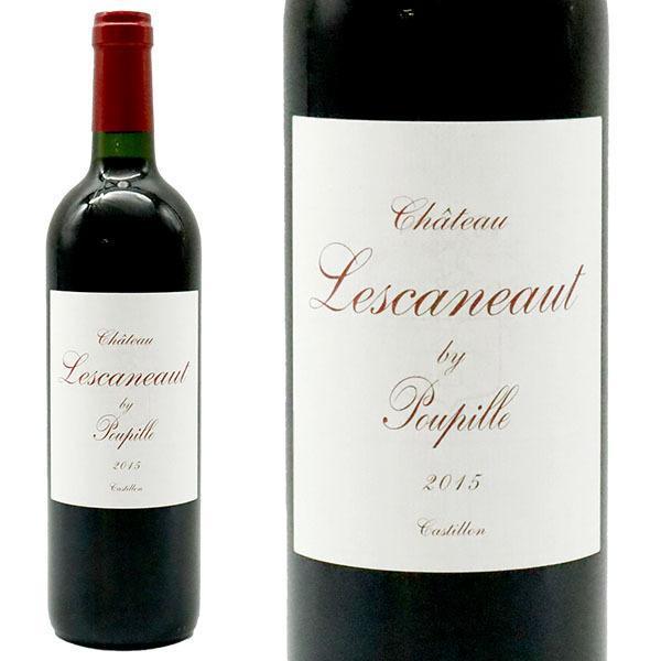 シャトー レスカノ バイ プピーユ 15 Aocコート ド ボルドー フルボディ 赤ワイン 750ml 辛口 21年レディースファッション福袋
