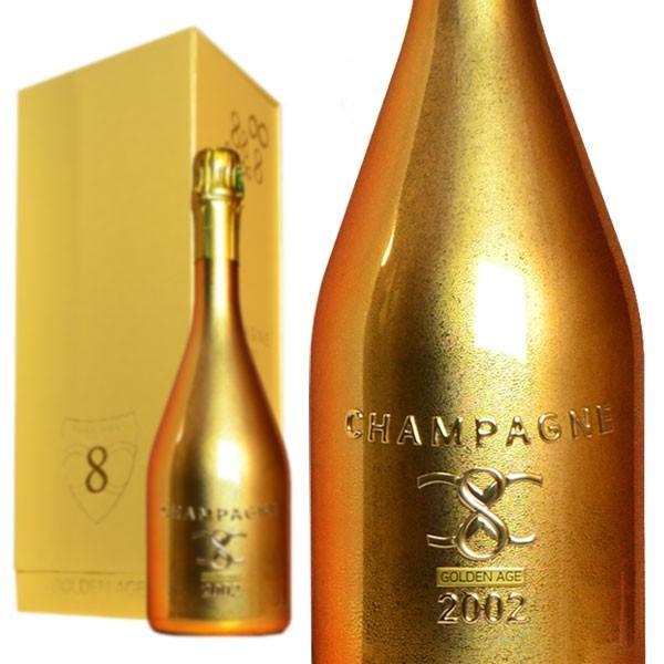 Rakuten シャンパン インフィニット エイト ゴールデンエイジ 02年 ブリュット キュヴェ セレクショネル 箱入り 750ml フランス シャンパーニュ 白 激安の Teste Charrua Agr Br