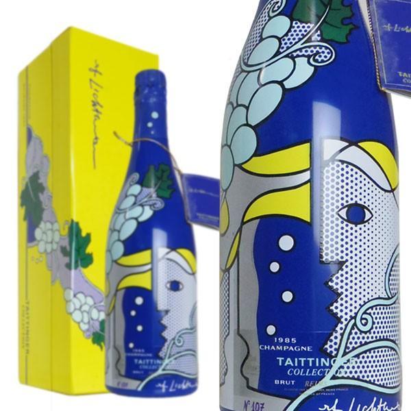 シャンパン テタンジェ アーティスト コレクション 1985年 ロイ・リキテンスタイン 750ml 箱入り （フランス シャンパーンニュ 白）  :0103002015918:うきうきワインの玉手箱 - 通販 - Yahoo!ショッピング