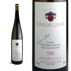 リーザー・ニーダーベルク・ヘルデン・リースリング・シュペートレーゼ  ゴールドカプセル  1997年  マグナムサイズ  シュロス・リーザー  （ドイツ・白ワイン）｜wineuki