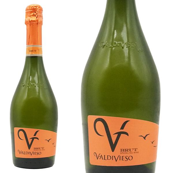 バルディビエソ ブリュット スパークリングワイン チリ 辛口 セントラル ヴァレー 750mlVina Valdivieso Brut