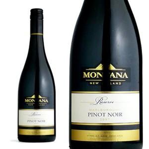 モンタナ ピノ・ノワール リザーブ 2007年 （赤ワイン