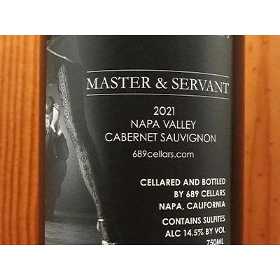 マスター アンド サーバント ナパ ヴァレー カベルネ ソーヴィニヨン