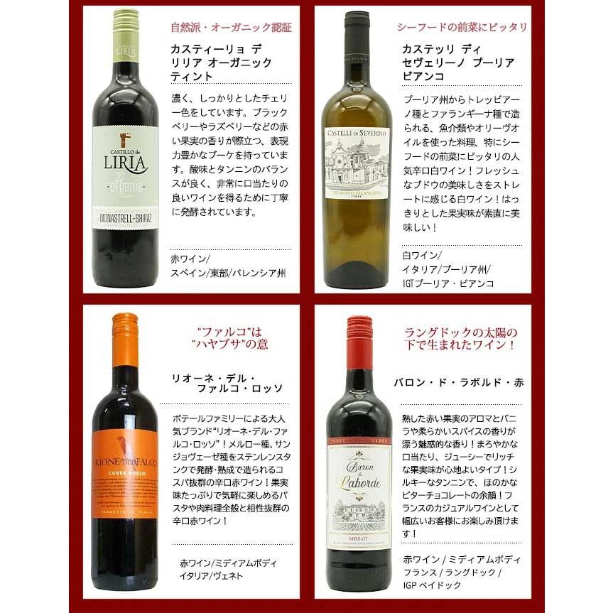 ワインセット 極上の味わい＆価格に超自信あり！毎日の食卓に！赤・白