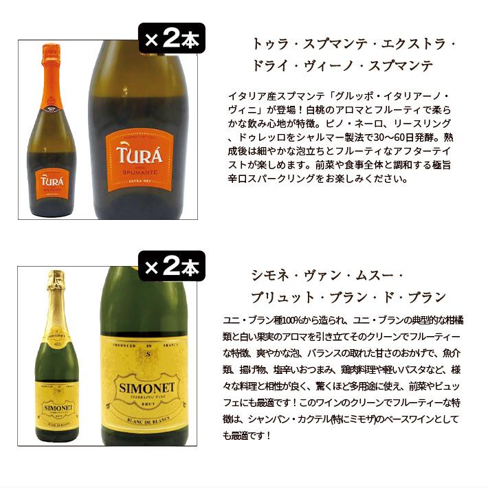 送料無料】玉手箱厳選！すべて本格派の極上辛口泡12本セット ワイン