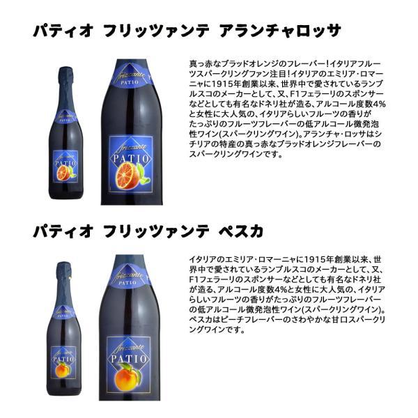 フルーツスパークリングワイン  やや甘口の6本飲み比べセット  〜2011年夏バージョン〜  【送料無料】  家飲み  巣ごもり  応援｜wineuki｜05