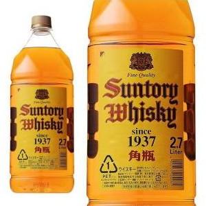 SUNTORY サントリー ウイスキー 角瓶 40％ 2700ml ペットボトル 正規品