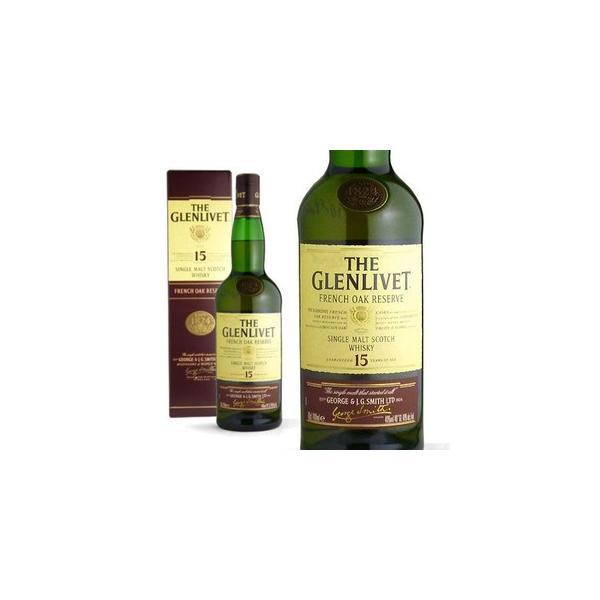 ザ・グレンリベット 15年 フレンチ・リムザン・オーク・リザーヴ 700ml