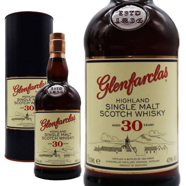 グレンファークラス 30年 700ml 43％ 箱入り （シングルモルトスコッチ