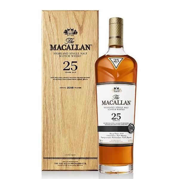 The MACALLAN 25年 シェリーオークカスク ザ・マッカラン 25年 シェリーオークカスク 700ml 43％ 木箱入 正規