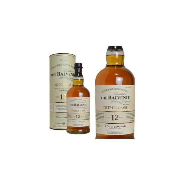 バルヴェニー 12年 トリプルカスク 40％ 1000ml 箱入り （シングル
