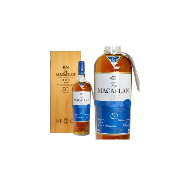 マッカラン　ファインオーク30年　700ml 43° ザ・マッカラン ファインオーク 30年 43％ 700ml 木箱入り 正規