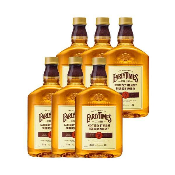 2020新発 6本セット アーリータイムズ イエロー ラベル 1750ml 6本 ケース6本入り 正規品 ケンタッキー バーボン ウイスキー 40 日本最大級 Www Lequotidien Mr