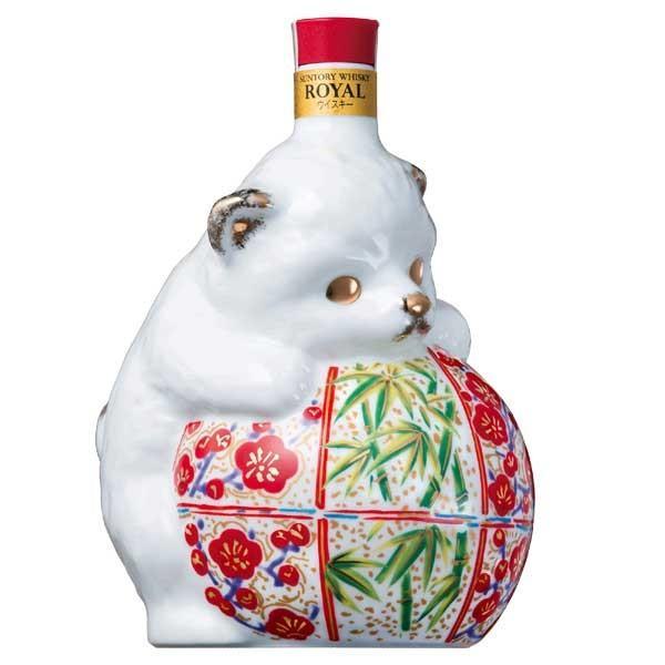 【未開栓】2018 SUNTORY WHISKY  干支ボトル 戌歳 SUNTORY（サントリー） ウイスキー ローヤル 干支シリーズ2018年版 戌