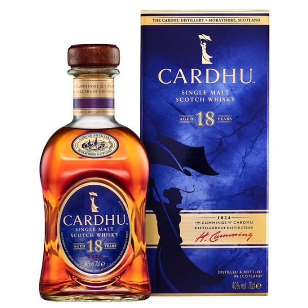 CARDHU 18年 シングルモルト スコッチウイスキー 送料無料】【正規品 箱入】カーデュ 18年 40％ 700ml 箱入り 正規