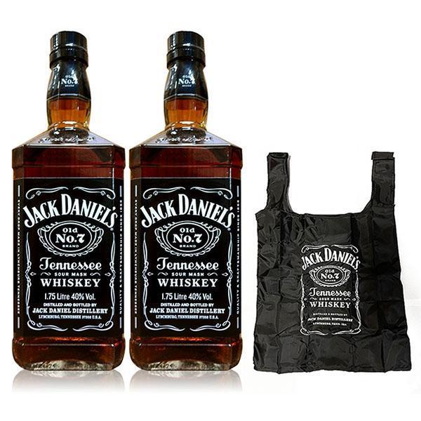 専用ジャックダニエルブラック テネシー ウイスキー 1,750ml【正規品】 正規品 1750ml×2本 オリジナルエコバッグ付】ジャック ダニエル