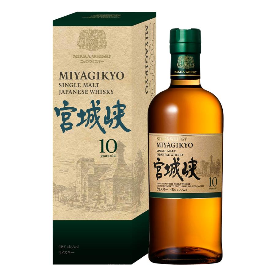 正規品 箱入】シングルモルト ニッカ 宮城峡 10 年 ウイスキー 700ml