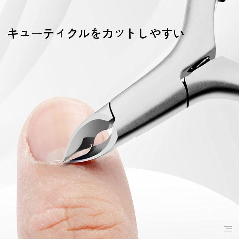 海外限定】 甘皮ニッパー ピンク いシリコンハンドル 甘皮処理ネイルケアセット キューティクルプッシャー 甘皮ニッパー ピンク いシリコンハンドル 甘皮処理ネイルケアセット キューティクルプッシャー