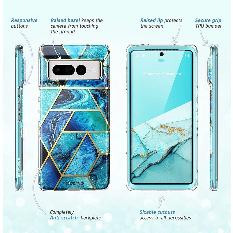 超人気 i-Blason GooglePixel 7Pro 5G ケース全面保護 耐衝撃 i-Blason Google Pixel 5G ケース (2022) 全面保護 耐衝撃 米軍MIL規格取得 画面保護フィルム バンパー