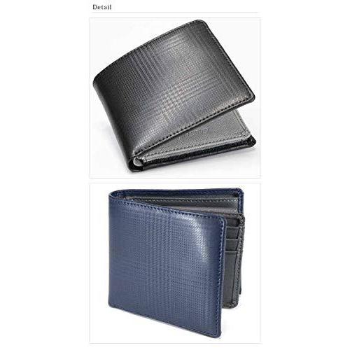 新作人気モデル メンズ 二つ折り財布 ネイビー ダークグレー 2つ折り財布 本革 スペインレザー 短財布 財布 二つ折り 2つ折り 長財布 Binghamtonhots Com