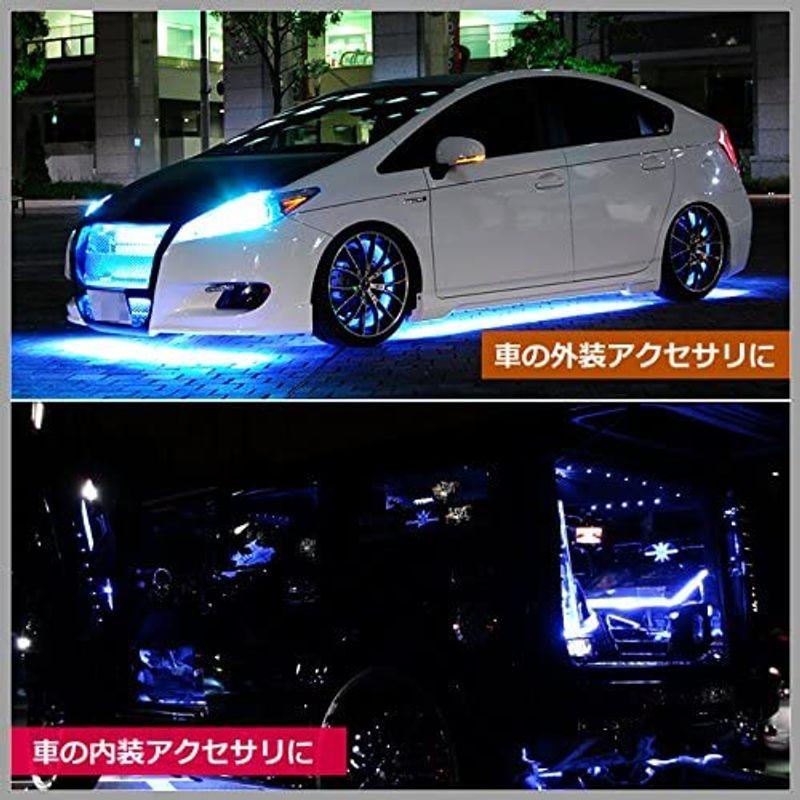 2本入り 高密度 1led M 12v 防水 Led テープライト 1チップ 10cm 白ベース 発光色 電球色 ウィンフィールド銀座店 通販 Yahoo ショッピング