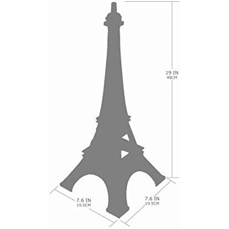 新作通販サイト allgala エッフェル塔 像 装飾品 合金 (EF19-86191) 48センチ（19インチ） ホワイト