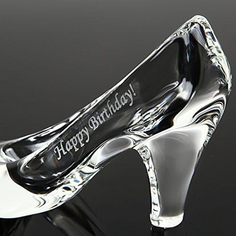 TEATSIGHT ガラスの靴 透明 ガラス製 ハイヒール 彫刻 メッセージ入り （C-02）｜winfieldhonten｜14