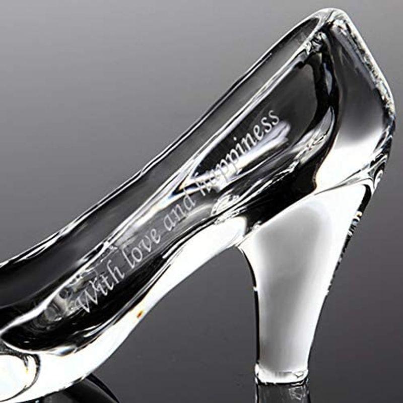 TEATSIGHT ガラスの靴 透明 ガラス製 ハイヒール 彫刻 メッセージ入り （C-02）｜winfieldhonten｜17