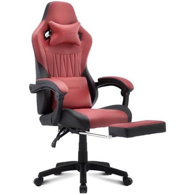 ［segedom］ゲーミングチェア オフィスチェア デスクチェア ゲーム用チェア 白 可愛い gaming chair リクライニング ゲー｜winfieldhonten｜04