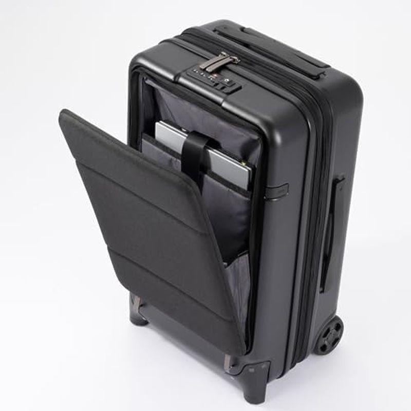 予約販売品 エースジーン スーツケース 出張用キャリーケース 機内持ち込み可能 1泊2日 13.3インチPC収納可 容量拡張タイプ ガーメント付 2輪キ
