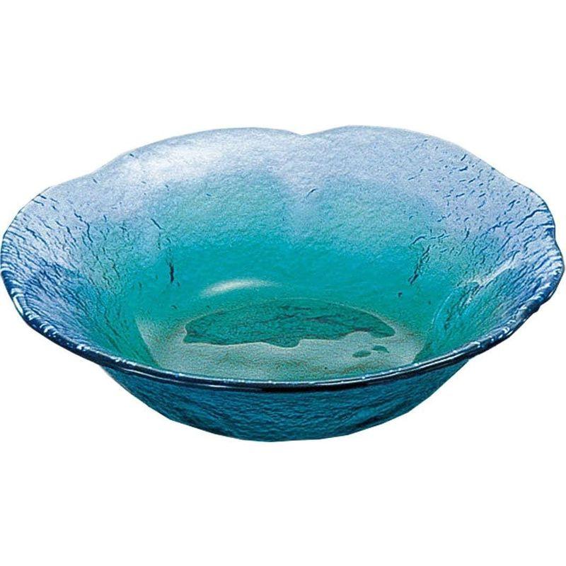 東洋佐々木ガラス 小皿 ブルー・グリーン 約φ14×3.2cm 珊瑚の海 日本製 WA3307｜winfieldhonten｜07