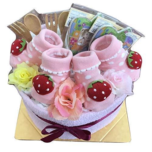 最安値 おむつケーキ 女の子 双子 いちご 出産祝い パンパース オムツケーキ 売れ筋 Www Aqtsolutions Com